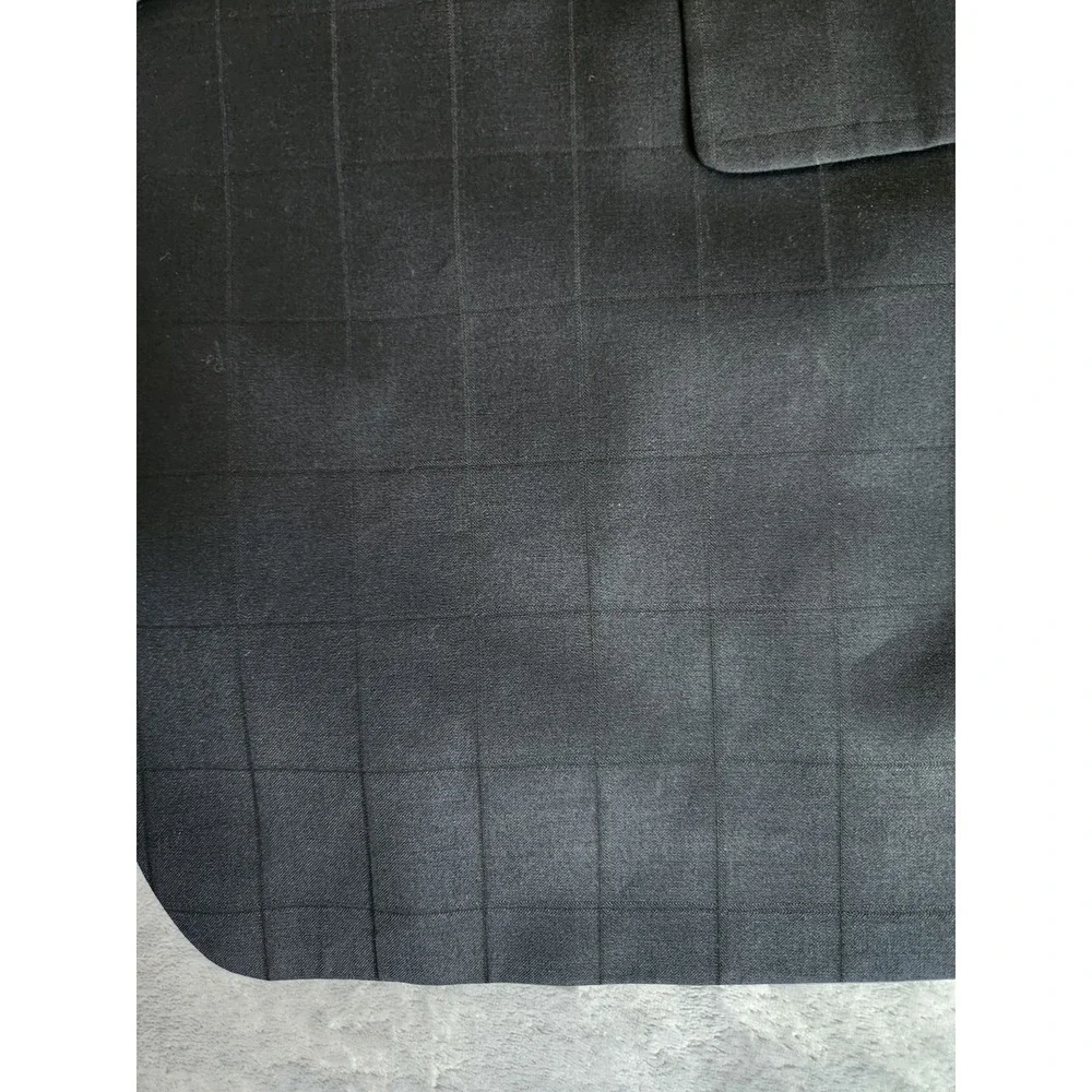 San Tropez Uomo Super 140's Mens 100% Wool Navy Dark Blue blazer Jacket 52R